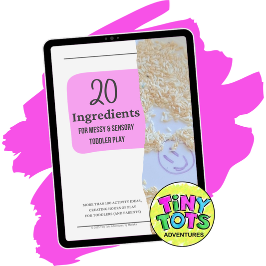 20 Sensory & Messy Play Ingredients