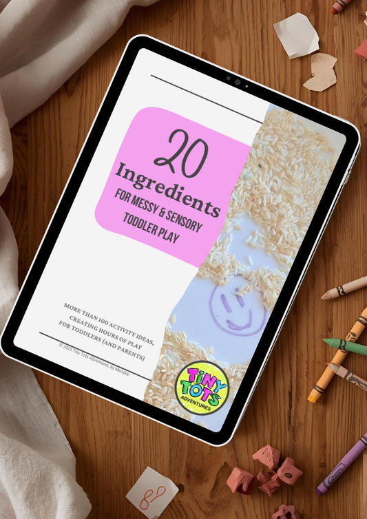 20 Sensory & Messy Play Ingredients